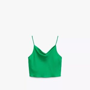 NEW!!! Green ZARA Camisole Top